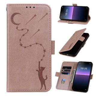 【色:ローズパウダー_サイズ:Sony Xperia 10 II】Xperia (その他)