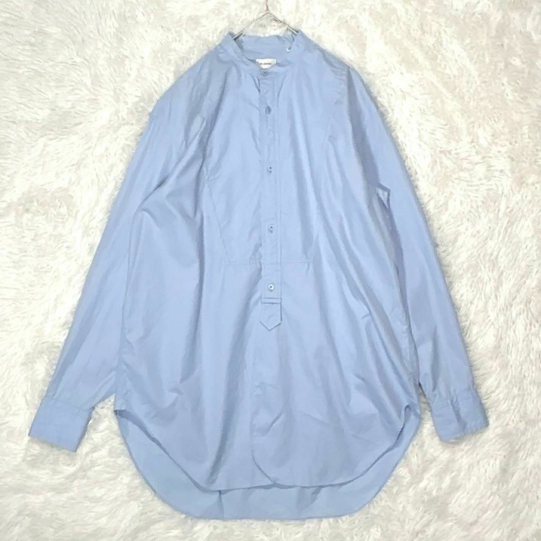 BLAMINK - 美品 ブラミンク BLAMINK スタンドカラーシャツ BLAMINK - 美品 ブラミンク BLAMINK スタンドカラーシャツ
