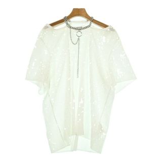 ジュンヤワタナベ(JUNYA WATANABE)のJUNYA WATANABE ジュンヤワタナベ ブラウス XS 白 【古着】【中古】(シャツ/ブラウス(長袖/七分))