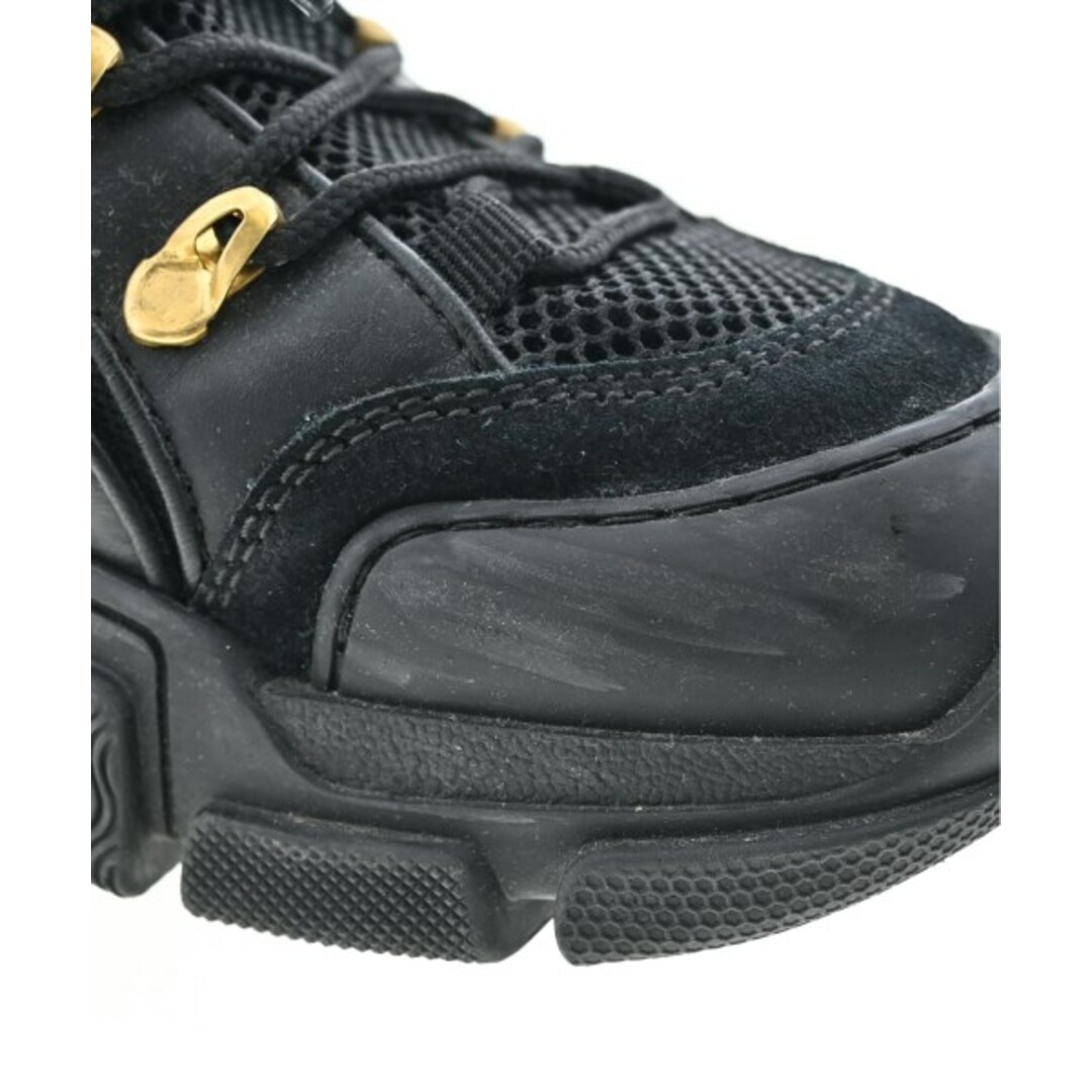 GUCCI - GUCCI グッチ スニーカー -(26.5cm位) 黒 【古着 GUCCI - GUCCI グッチ スニーカー -(26.5cm位) 黒 【古着