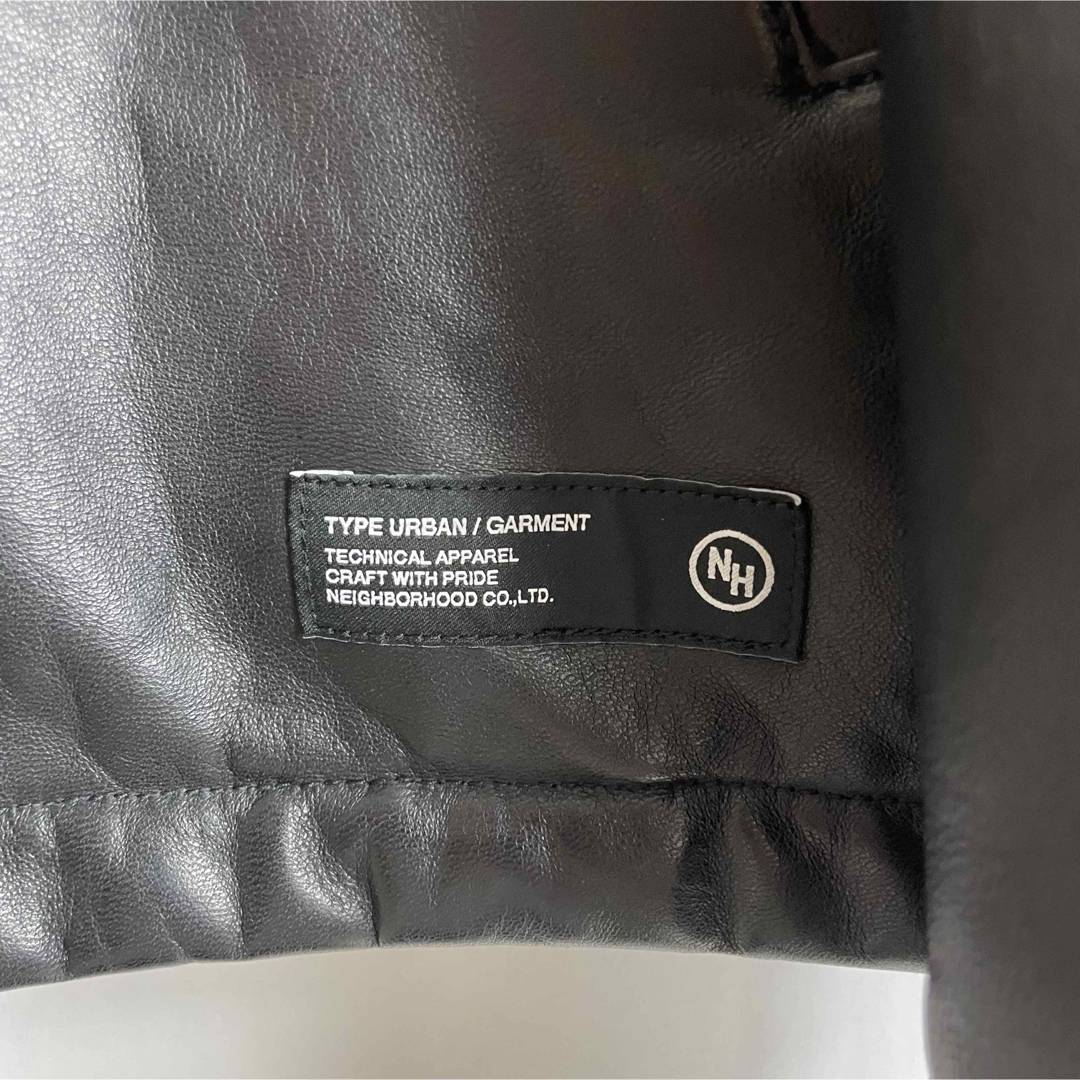 NEIGHBORHOOD - NEIGHBORHOOD LEATHER ZIP WORK JACKET Mの通販 NEIGHBORHOOD - NEIGHBORHOOD LEATHER ZIP WORK JACKET Mの通販