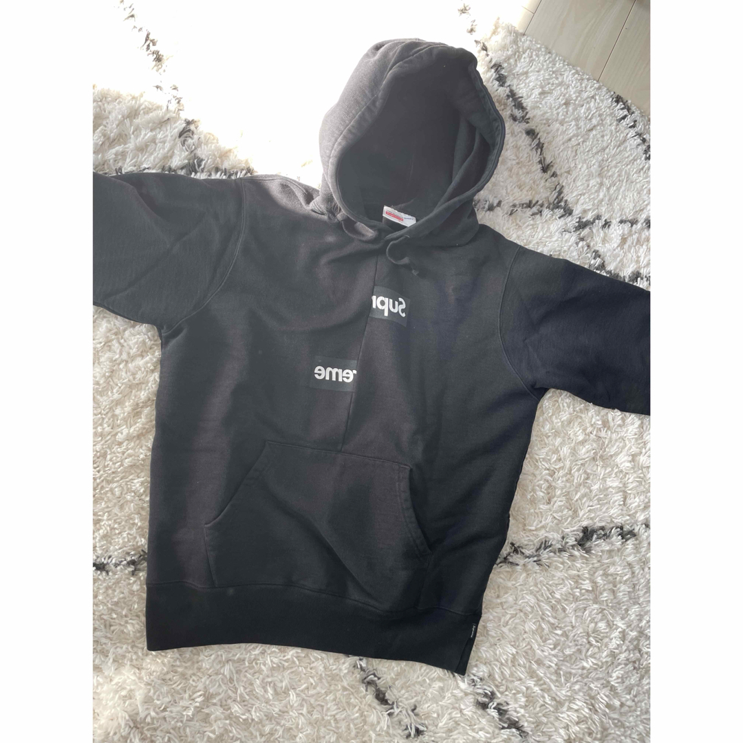 Supreme - supreme コムデギャルソン パーカー Sサイズの通販 by Supreme - supreme コムデギャルソン パーカー Sサイズの通販 by
