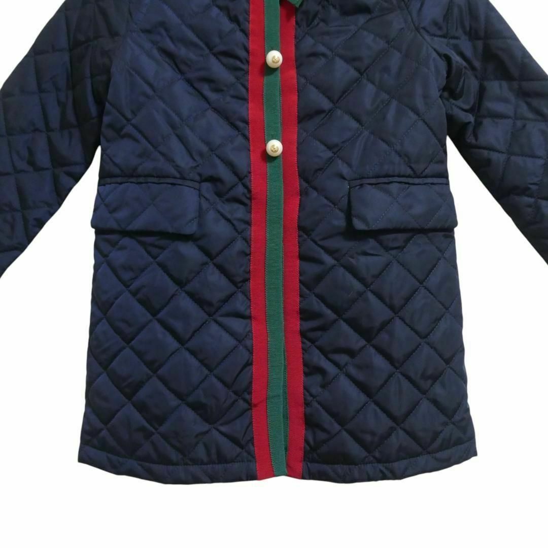 GUCCI - 極美品 GUCCI シェリーライン リボン 中綿 キルティング GUCCI - 極美品 GUCCI シェリーライン リボン 中綿 キルティング