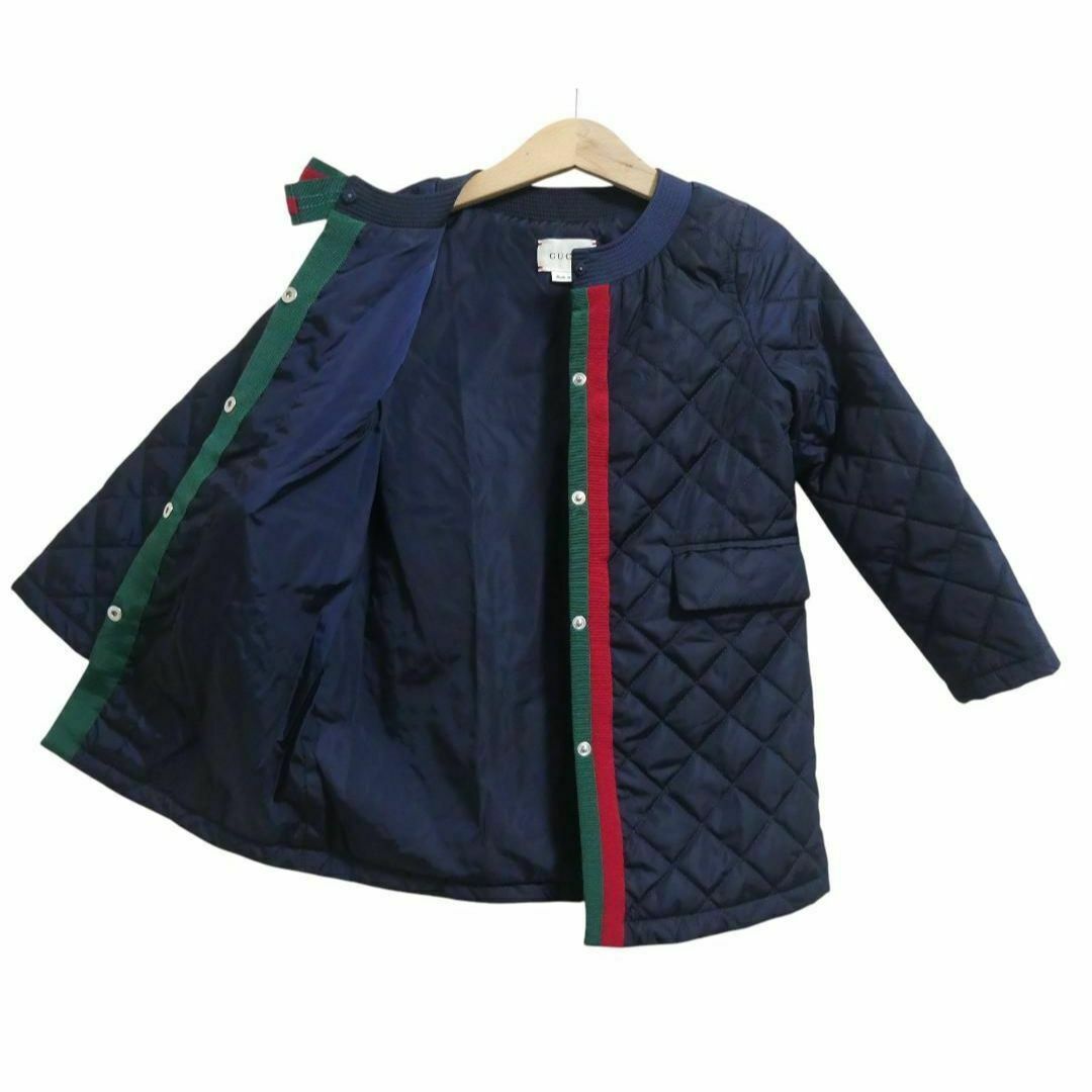 GUCCI - 極美品 GUCCI シェリーライン リボン 中綿 キルティング GUCCI - 極美品 GUCCI シェリーライン リボン 中綿 キルティング