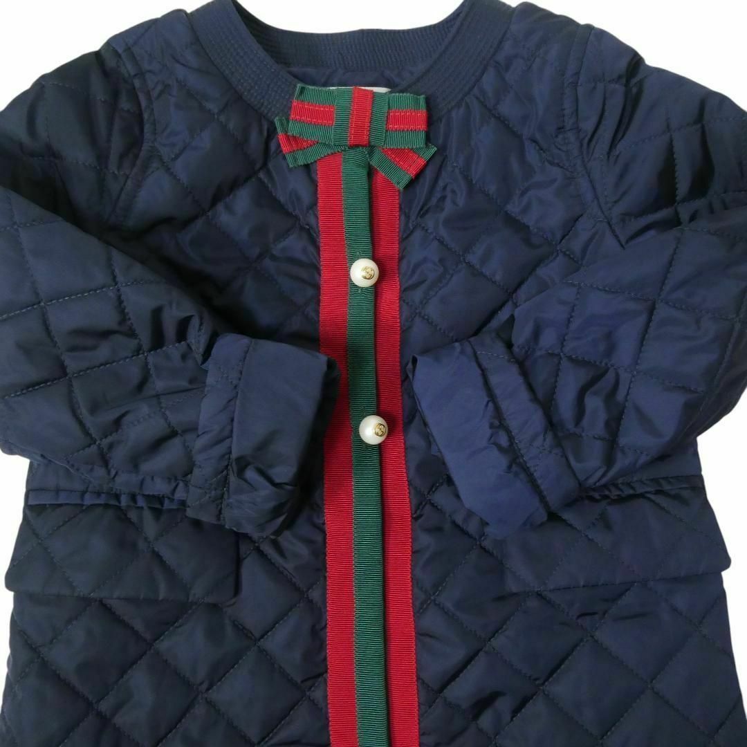 GUCCI - 極美品 GUCCI シェリーライン リボン 中綿 キルティング GUCCI - 極美品 GUCCI シェリーライン リボン 中綿 キルティング