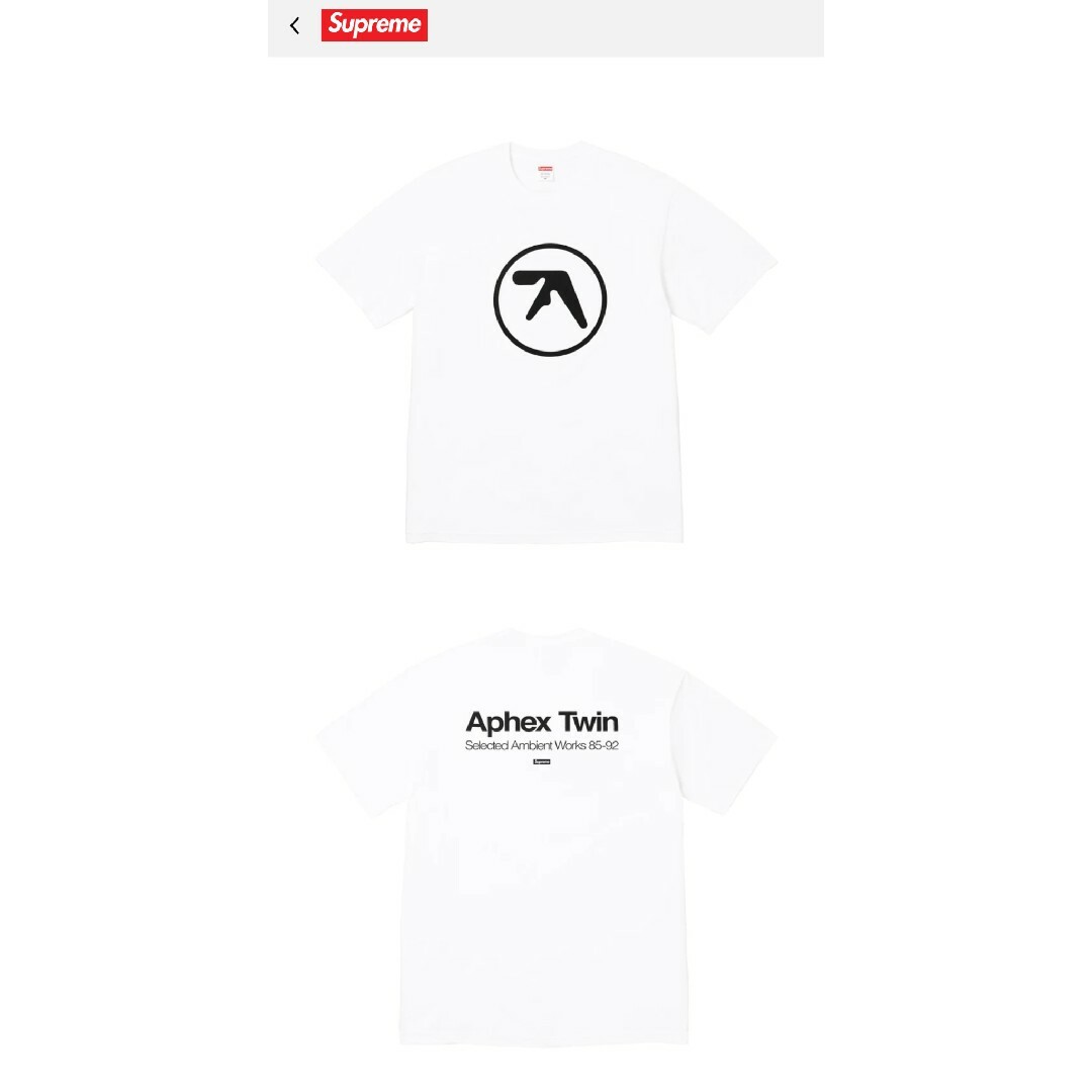 Supreme - Supreme x Aphex Twin Ambient Works Teeの通販 by Supreme - Supreme x Aphex Twin Ambient Works Teeの通販 by