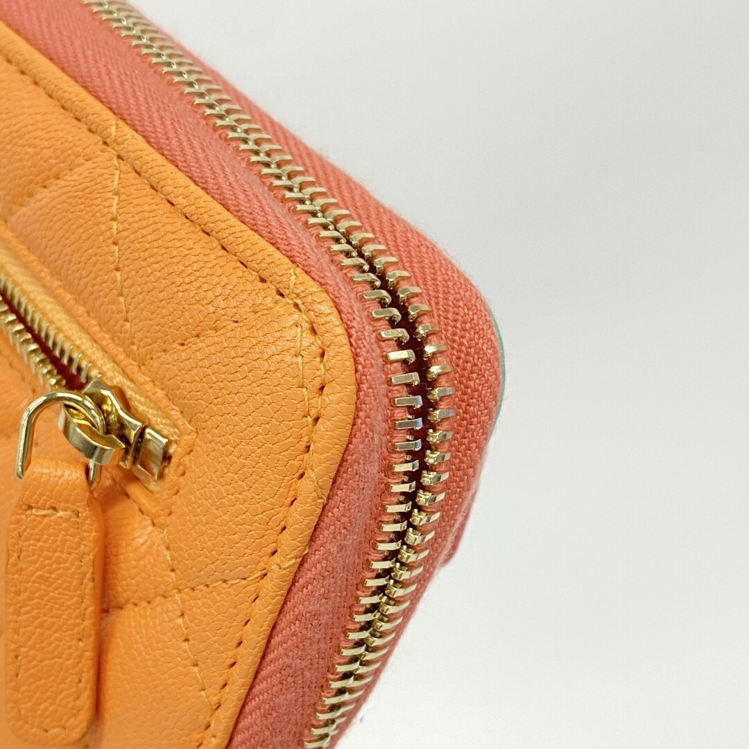 CHANEL - 【5cf6825】シャネル 長財布 マトラッセ キャビア CHANEL - 【5cf6825】シャネル 長財布 マトラッセ キャビア