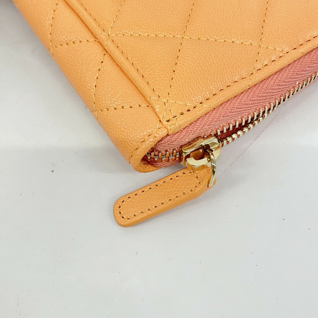 CHANEL - 【5cf6825】シャネル 長財布 マトラッセ キャビア CHANEL - 【5cf6825】シャネル 長財布 マトラッセ キャビア