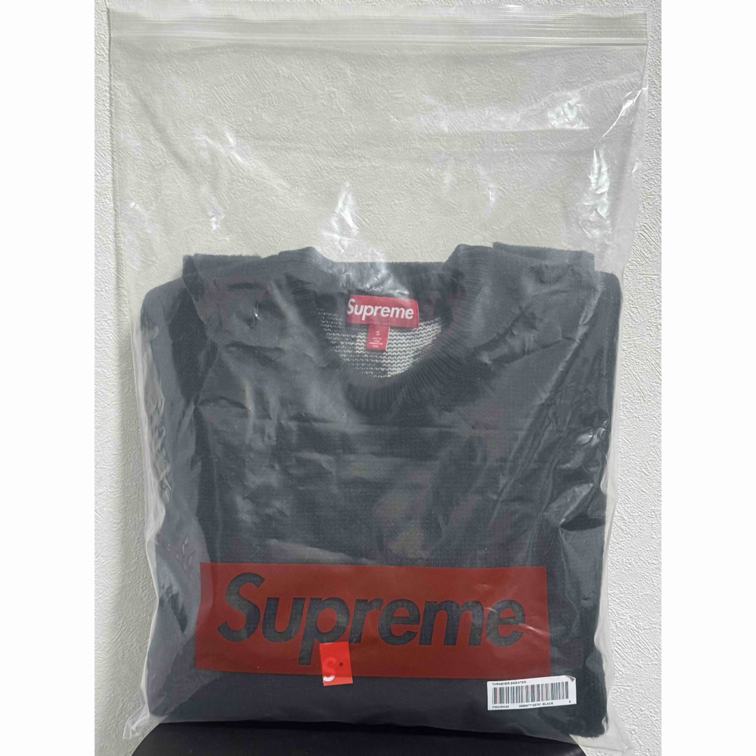 Supreme - 美品 Supreme Thrasher Sweater 黒 Sの通販 by Supreme - 美品 Supreme Thrasher Sweater 黒 Sの通販 by