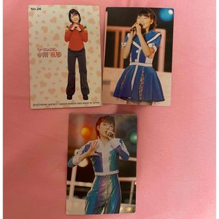 小川麻琴　モーニング娘。　カード　写真(アイドルグッズ)