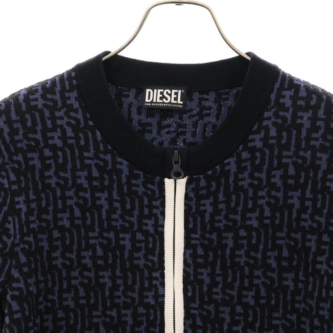 DIESEL - DIESEL ディーゼル M-ALLORCA フロントジップ 総柄 DIESEL - DIESEL ディーゼル M-ALLORCA フロントジップ 総柄