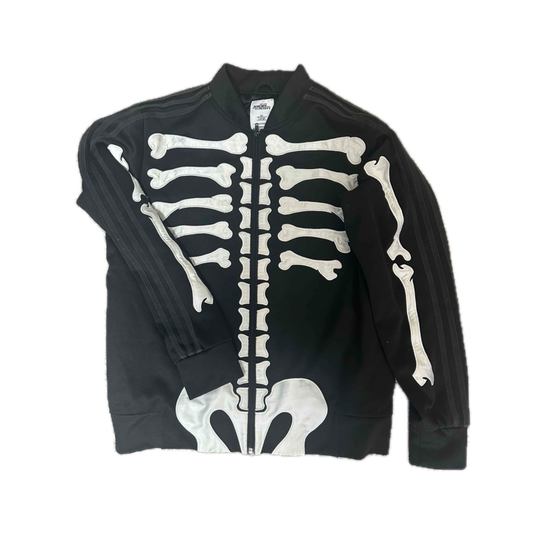 JEREMY SCOTT - adidas JEREMY SCOTT ボーンジャージ ジャケット JEREMY SCOTT - adidas JEREMY SCOTT ボーンジャージ ジャケット