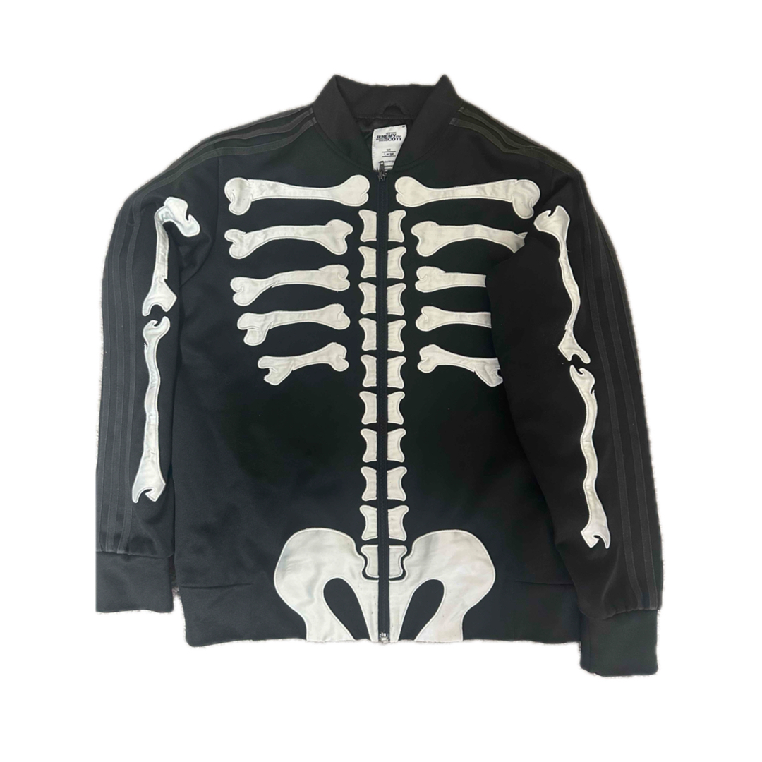 JEREMY SCOTT - adidas JEREMY SCOTT ボーンジャージ ジャケット JEREMY SCOTT - adidas JEREMY SCOTT ボーンジャージ ジャケット