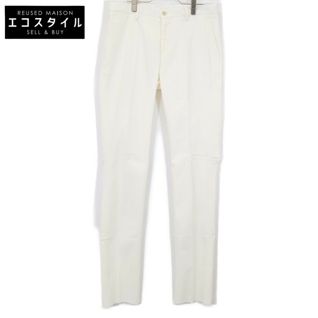 ETRO - エトロ 202-1P408-0334 コットン ホワイト スリムフィット パンツ 48の通販 ETRO - エトロ 202-1P408-0334 コットン ホワイト スリムフィット パンツ 48の通販