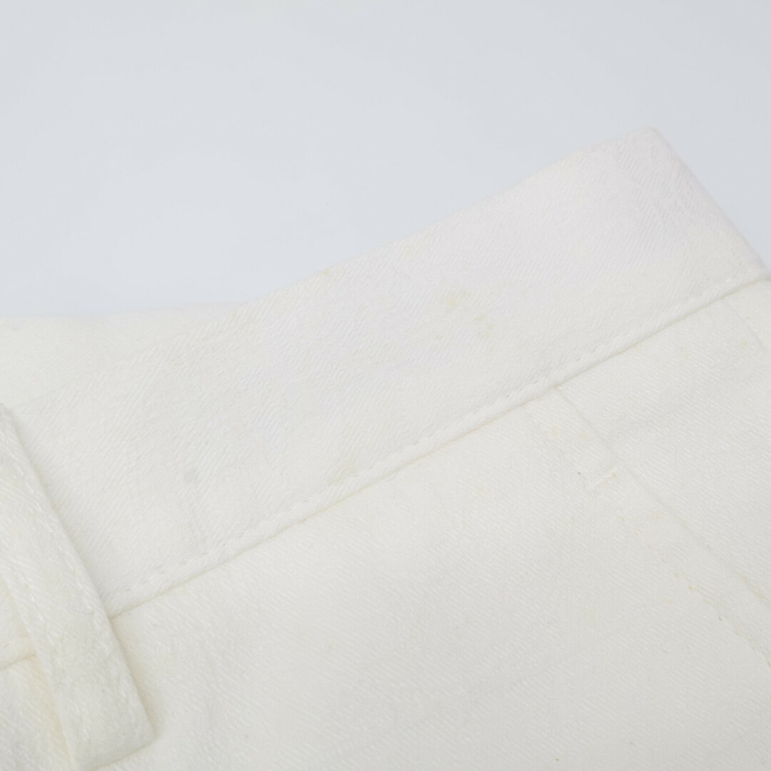 ETRO - エトロ 202-1P408-0334 コットン ホワイト スリムフィット パンツ 48の通販 ETRO - エトロ 202-1P408-0334 コットン ホワイト スリムフィット パンツ 48の通販