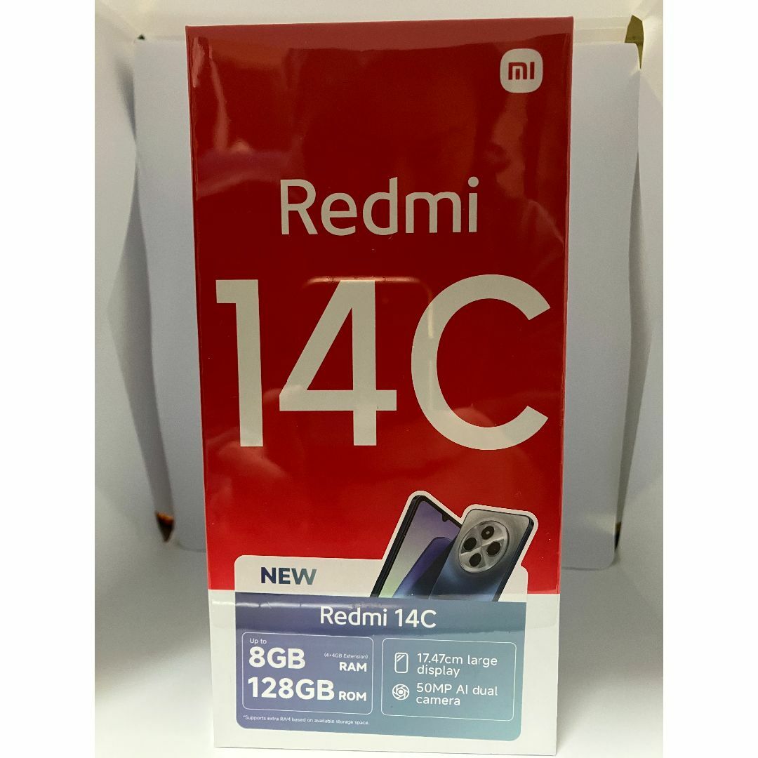 Xiaomi - 新品　Redmi 14C ミッドナイトブラック 4GB/128GB Xiaomi
