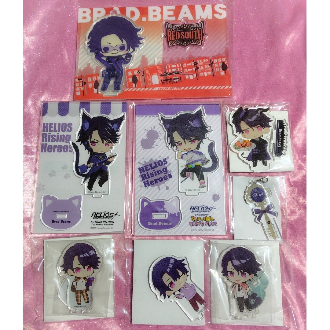 未使用品■エリオスR ブラッドセット■ナンジャ　アクスタ