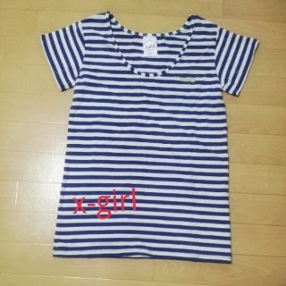 エックスガール(X-girl)のＴシャツ(Tシャツ(半袖/袖なし))