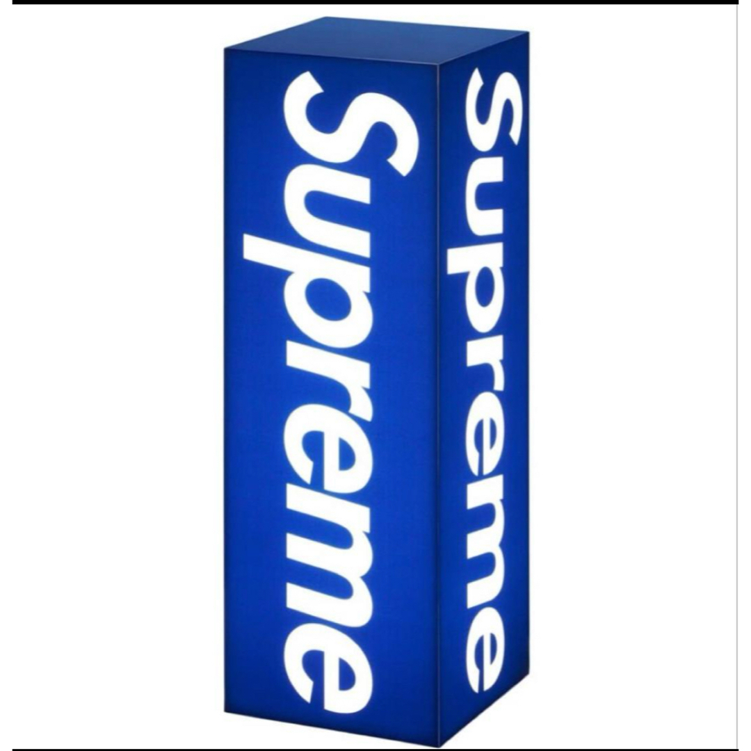 Supreme - ○Supreme Box Logo Lamp Blueの通販 by かずぼー's Supreme - ○Supreme Box Logo Lamp Blueの通販 by かずぼー's