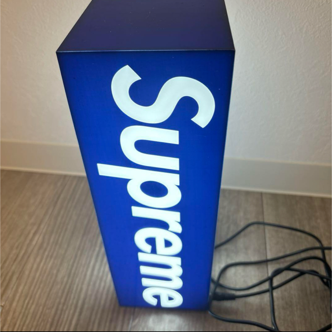 Supreme - ○Supreme Box Logo Lamp Blueの通販 by かずぼー's Supreme - ○Supreme Box Logo Lamp Blueの通販 by かずぼー's
