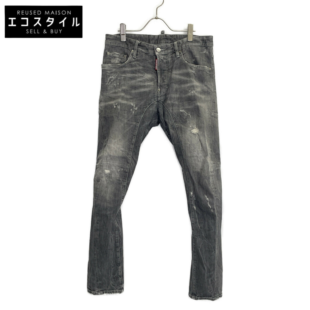 DSQUARED2 - ディースクエアード S74LB0935 21SS グレー コットン DSQUARED2 - ディースクエアード S74LB0935 21SS グレー コットン
