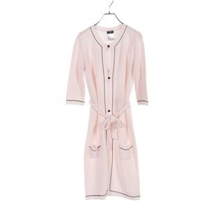 CHANEL - 本物 極美品 ランウェイ シャネル 配色切替 カシミア CHANEL - 本物 極美品 ランウェイ シャネル 配色切替 カシミア
