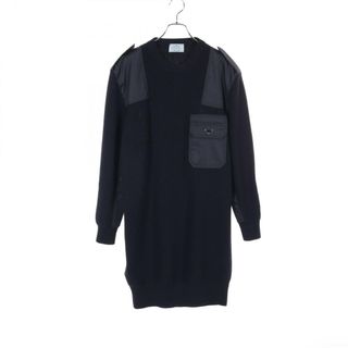 PRADA - 本物 プラダ シワ加工 リボン付 ノースリーブ PRADA - 本物 プラダ シワ加工 リボン付 ノースリーブ