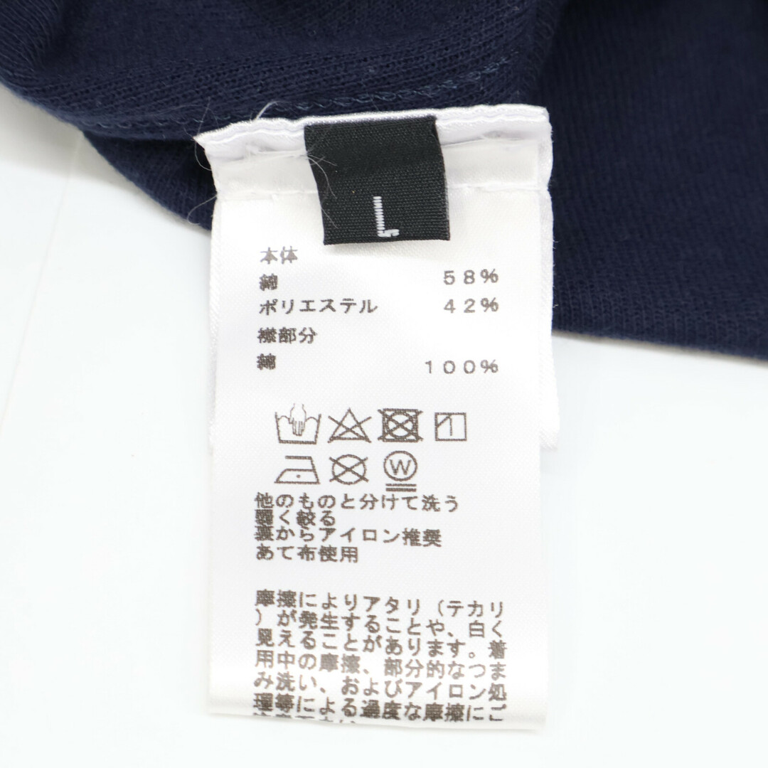 HERMES - エルメス ネイビー×オレンジ セリエ釦 ポロシャツ Lの通販 by エコ HERMES - エルメス ネイビー×オレンジ セリエ釦 ポロシャツ Lの通販 by エコ