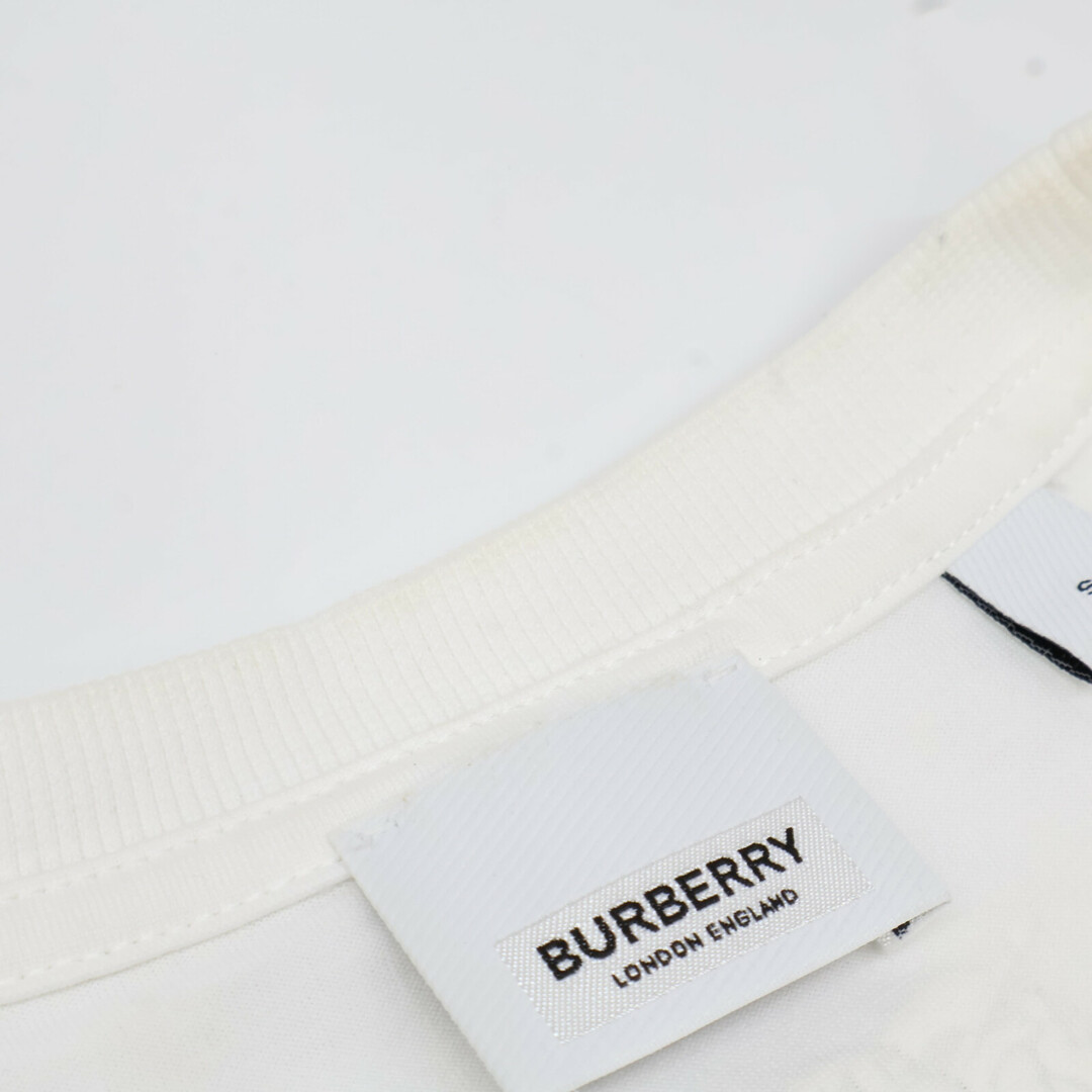 BURBERRY - バーバリー 8071635 ホワイト ラバーロゴTシャツ Sの通販 by BURBERRY - バーバリー 8071635 ホワイト ラバーロゴTシャツ Sの通販 by