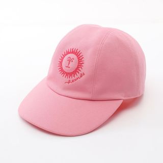 HERMES - HERMES エルメス キャップ 58 オレンジ 【古着】【中古 HERMES - HERMES エルメス キャップ 58 オレンジ 【古着】【中古