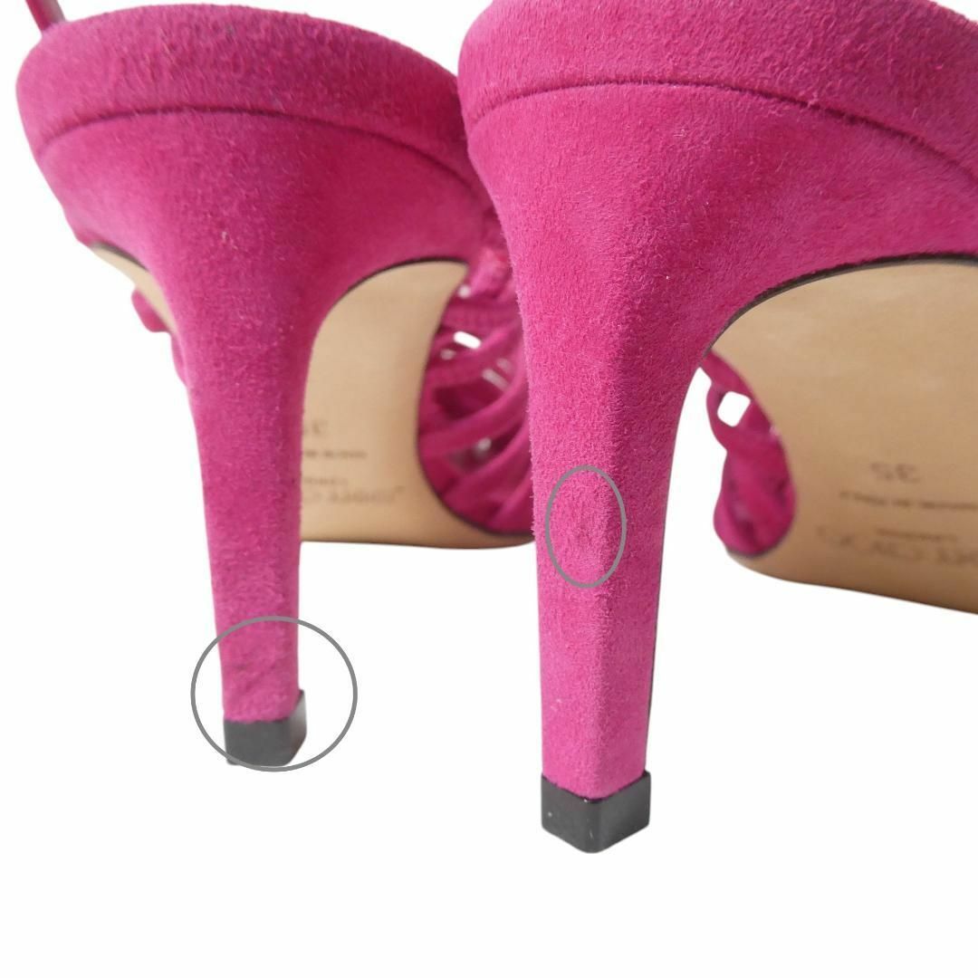 JIMMY CHOO - 極美品 ジミーチュウ スエード ボーン ポイン JIMMY CHOO - 極美品 ジミーチュウ スエード ボーン ポイン
