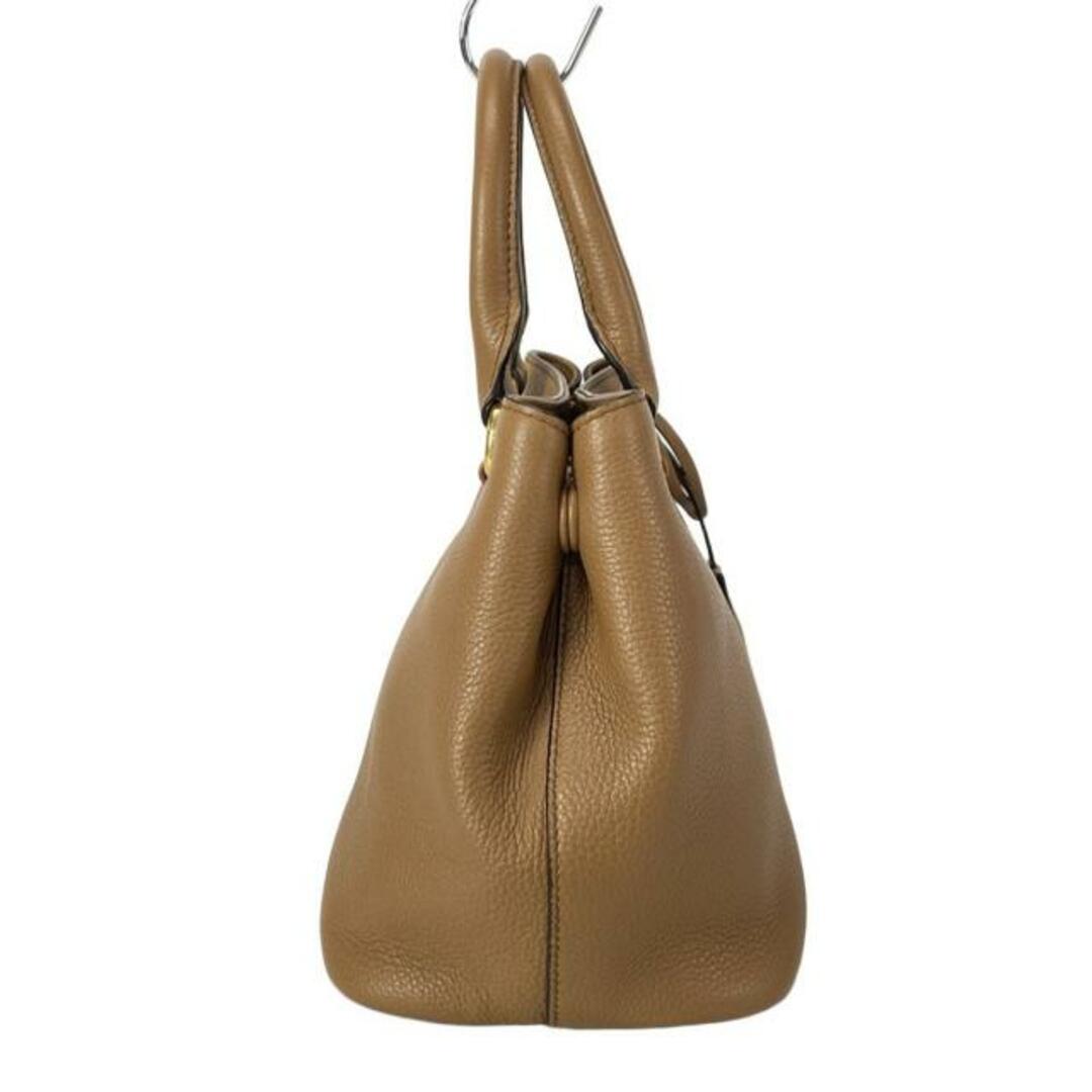 PRADA - PRADA(プラダ) ハンドバッグ美品 - 1BA411 ブラウン PRADA - PRADA(プラダ) ハンドバッグ美品 - 1BA411 ブラウン