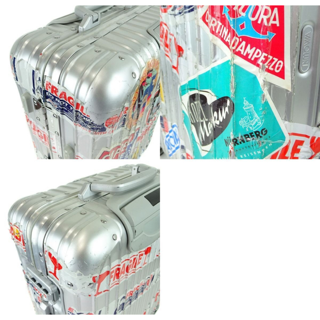 RIMOWA - H2085 リモワ トパーズ アルミ 4輪 スーツケース TSA RIMOWA - H2085 リモワ トパーズ アルミ 4輪 スーツケース TSA