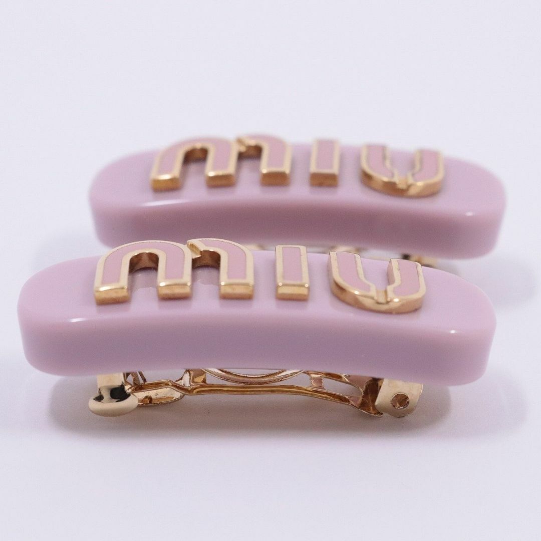 MIU MIU - miu miu ミュウミュウ ヘアクリップ バレッタ 2個 MIU MIU - miu miu ミュウミュウ ヘアクリップ バレッタ 2個