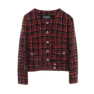 CHANEL(ジャケット/アウター ・ レッド/赤色系)のフリマ CHANEL(ジャケット/アウター ・ レッド/赤色系)のフリマ