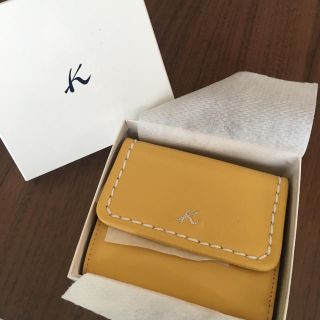 キタムラ(Kitamura)の新品 キタムラ 二つ折財布 イエロー(財布)