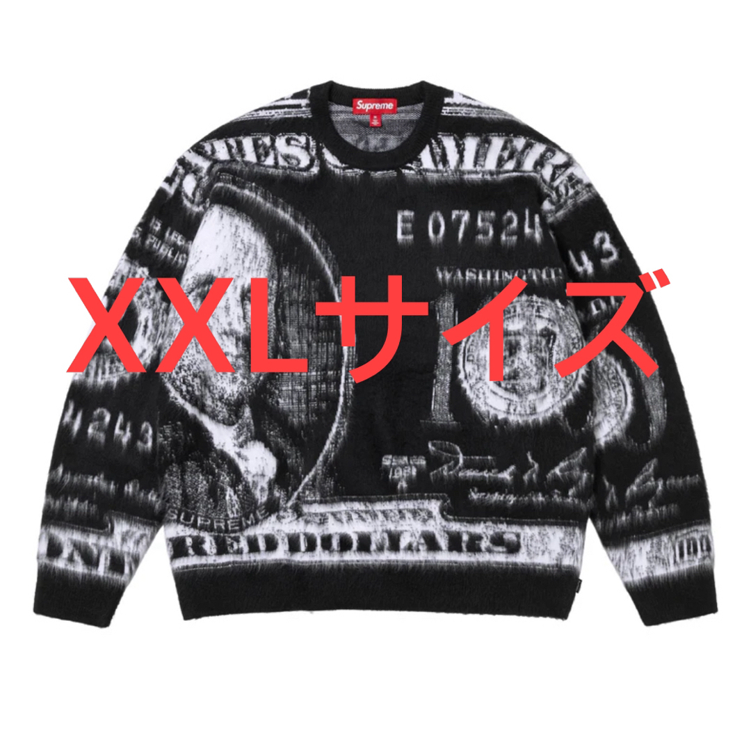 Supreme - supreme Money Sweater 黒 XXLの通販 by TL shop Supreme - supreme Money Sweater 黒 XXLの通販 by TL shop