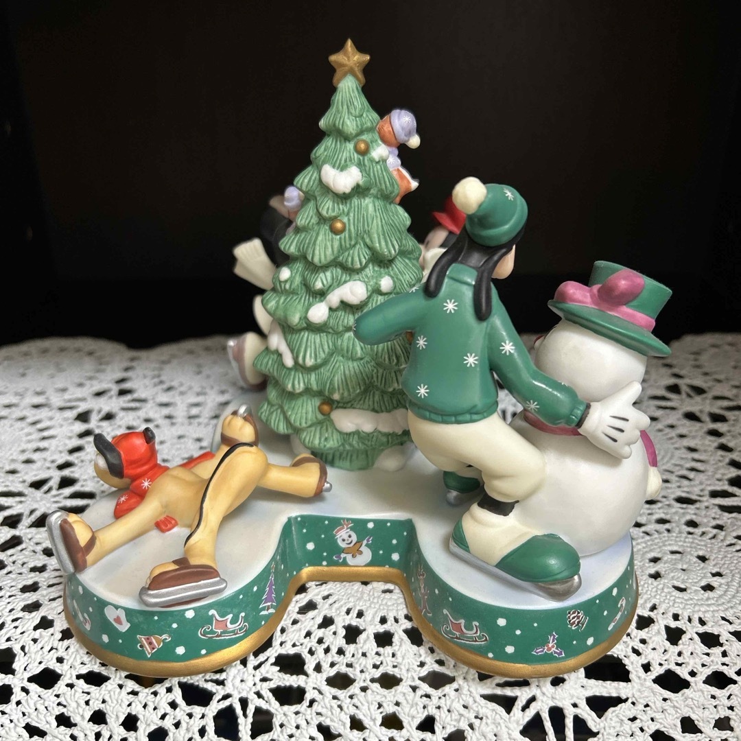 Disney - 【2002年】ディズニー クリスマス フィギュアリン 置物 Disney - 【2002年】ディズニー クリスマス フィギュアリン 置物