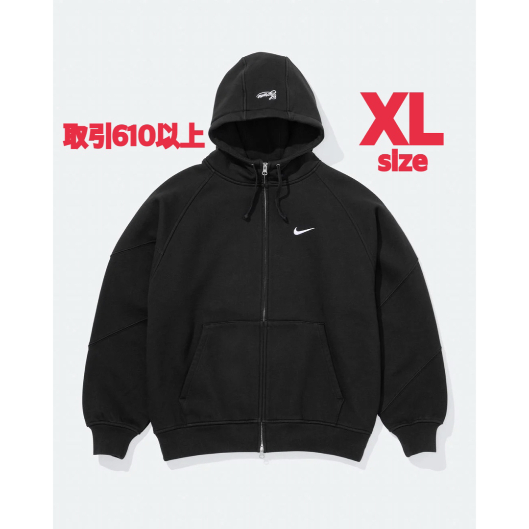 Supreme - Supreme Nike Hooded Sweatshirt Black XLの通販 by Supreme - Supreme Nike Hooded Sweatshirt Black XLの通販 by