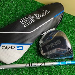 PINGピンG440MAXドライバー9° 10.5°ヘッド シャフトS/R/SRの通販 PINGピンG440MAXドライバー9° 10.5°ヘッド シャフトS/R/SRの通販