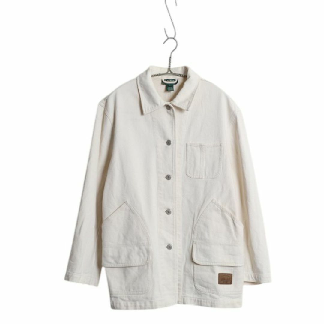Ralph Lauren - 90s LAUREN ラルフローレン ホワイト デニム Ralph Lauren - 90s LAUREN ラルフローレン ホワイト デニム
