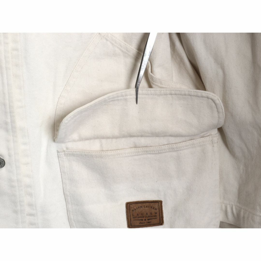 Ralph Lauren - 90s LAUREN ラルフローレン ホワイト デニム Ralph Lauren - 90s LAUREN ラルフローレン ホワイト デニム