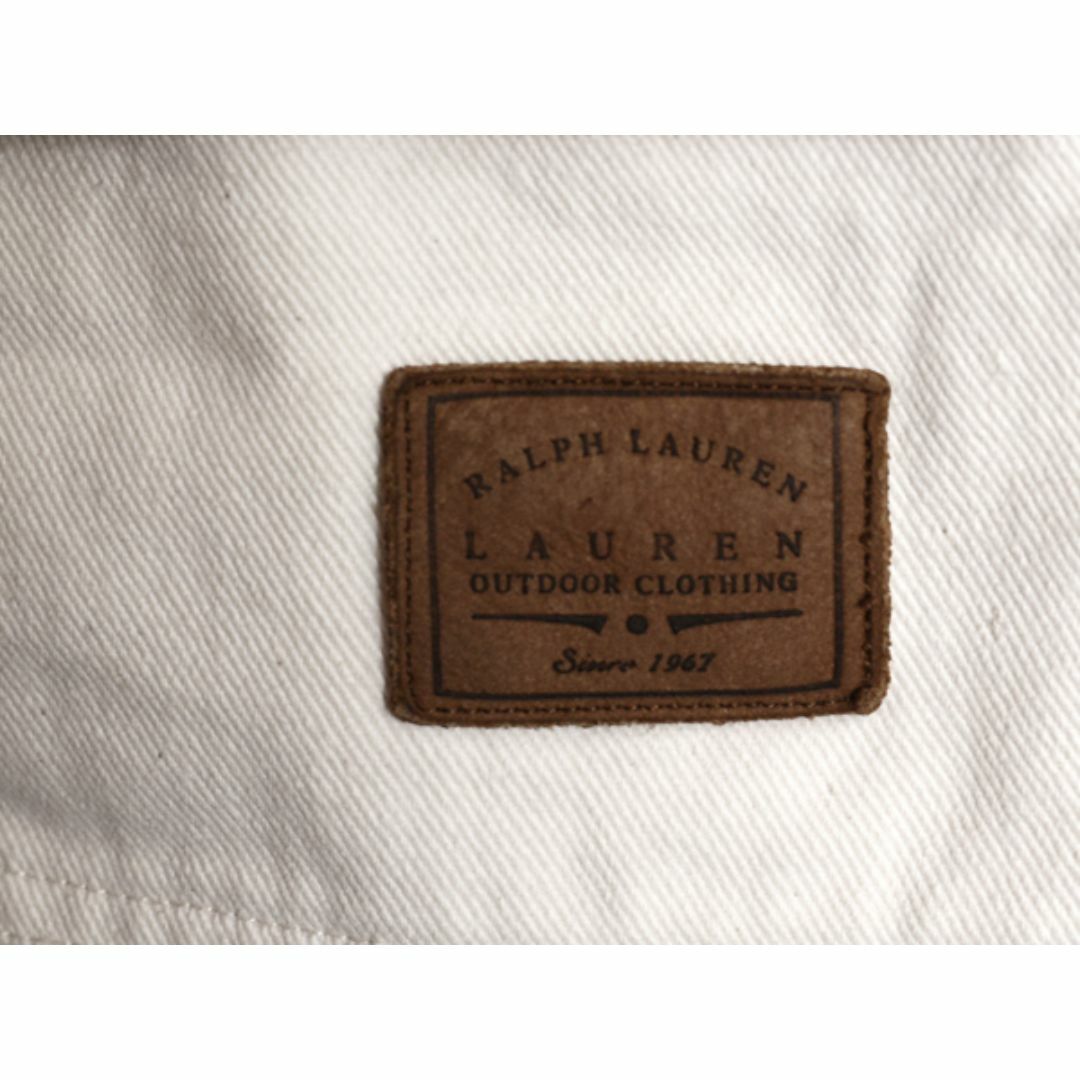 Ralph Lauren - 90s LAUREN ラルフローレン ホワイト デニム Ralph Lauren - 90s LAUREN ラルフローレン ホワイト デニム