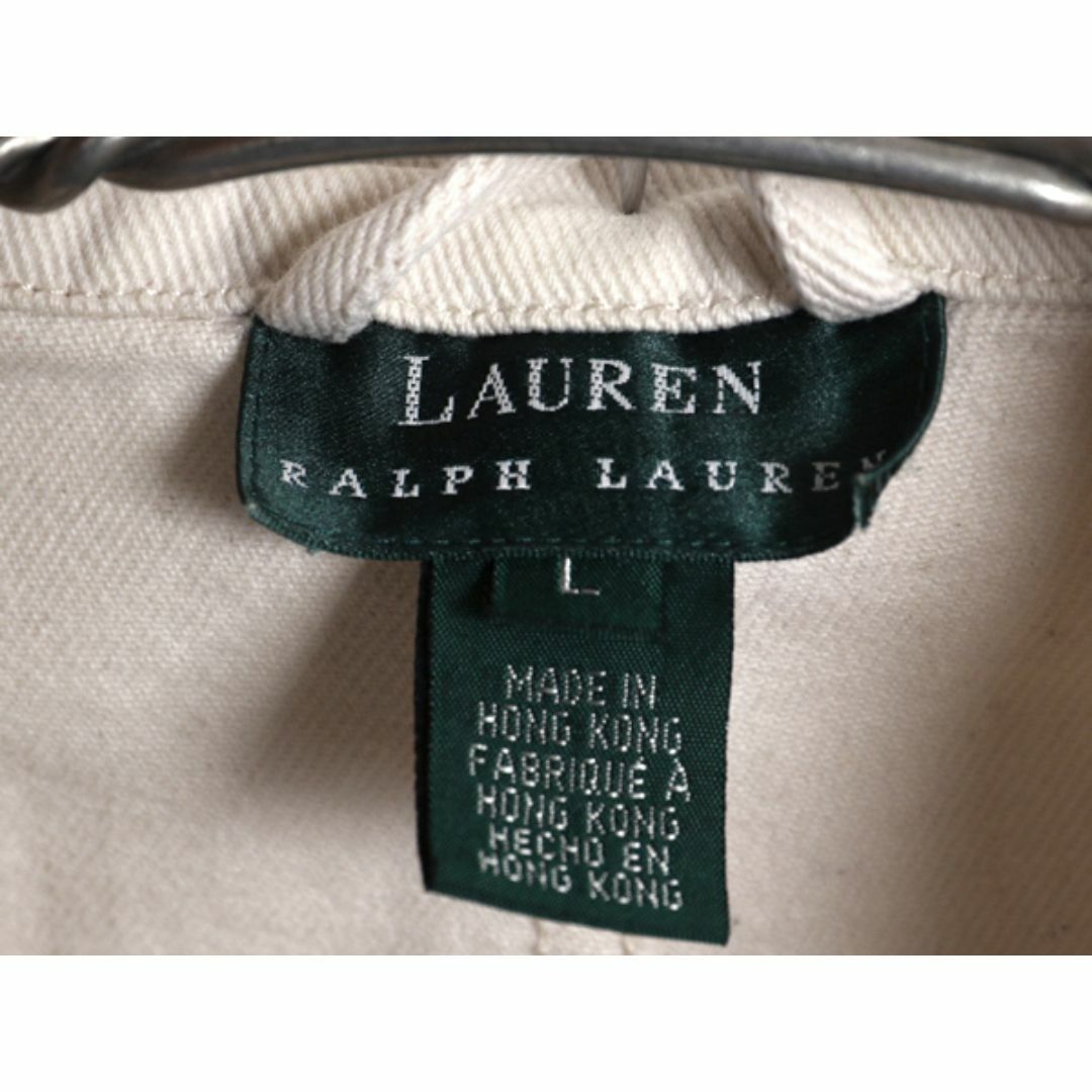 Ralph Lauren - 90s LAUREN ラルフローレン ホワイト デニム Ralph Lauren - 90s LAUREN ラルフローレン ホワイト デニム