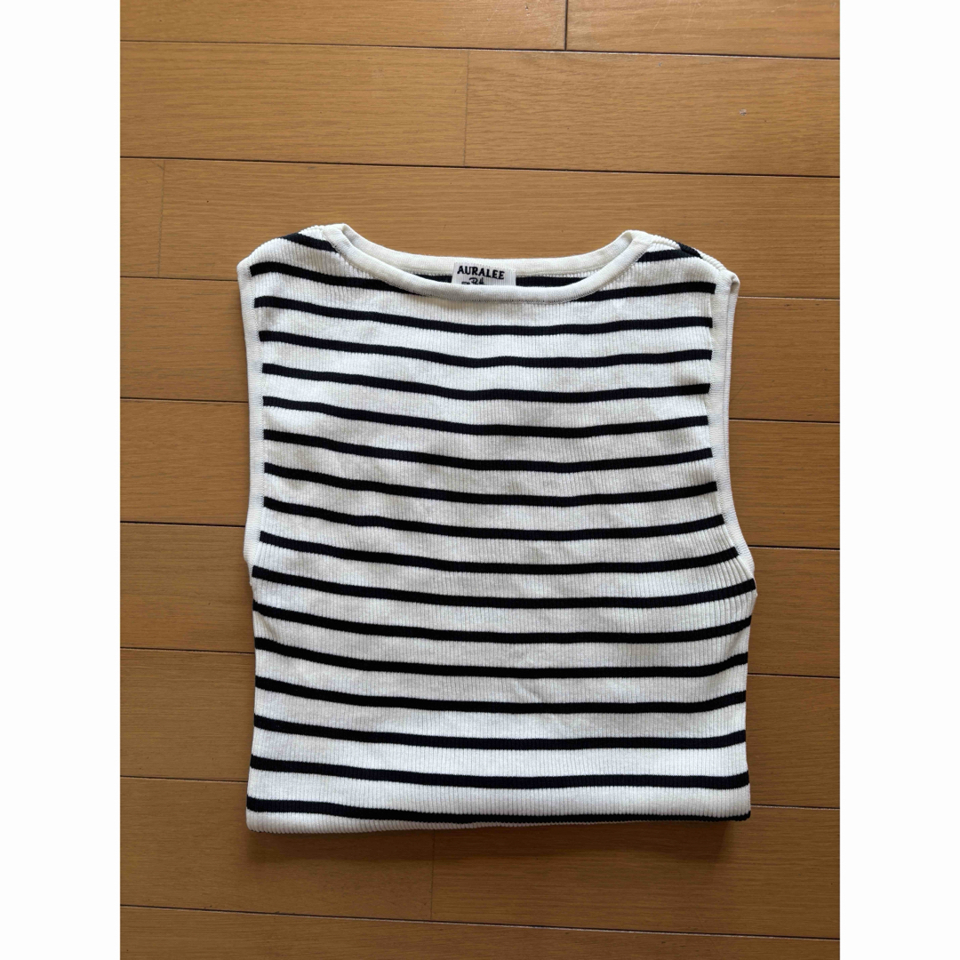 AURALEEh⭐️ギザ タンクGiza Boat neck ⭐️ロンハーマン