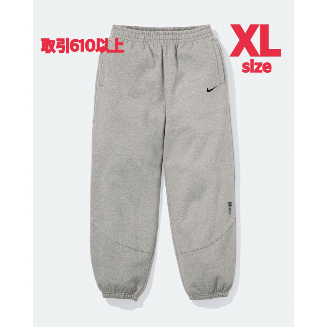 Supreme - Supreme x Nike Sweatpant Heather Grey XLの通販 by Supreme - Supreme x Nike Sweatpant Heather Grey XLの通販 by