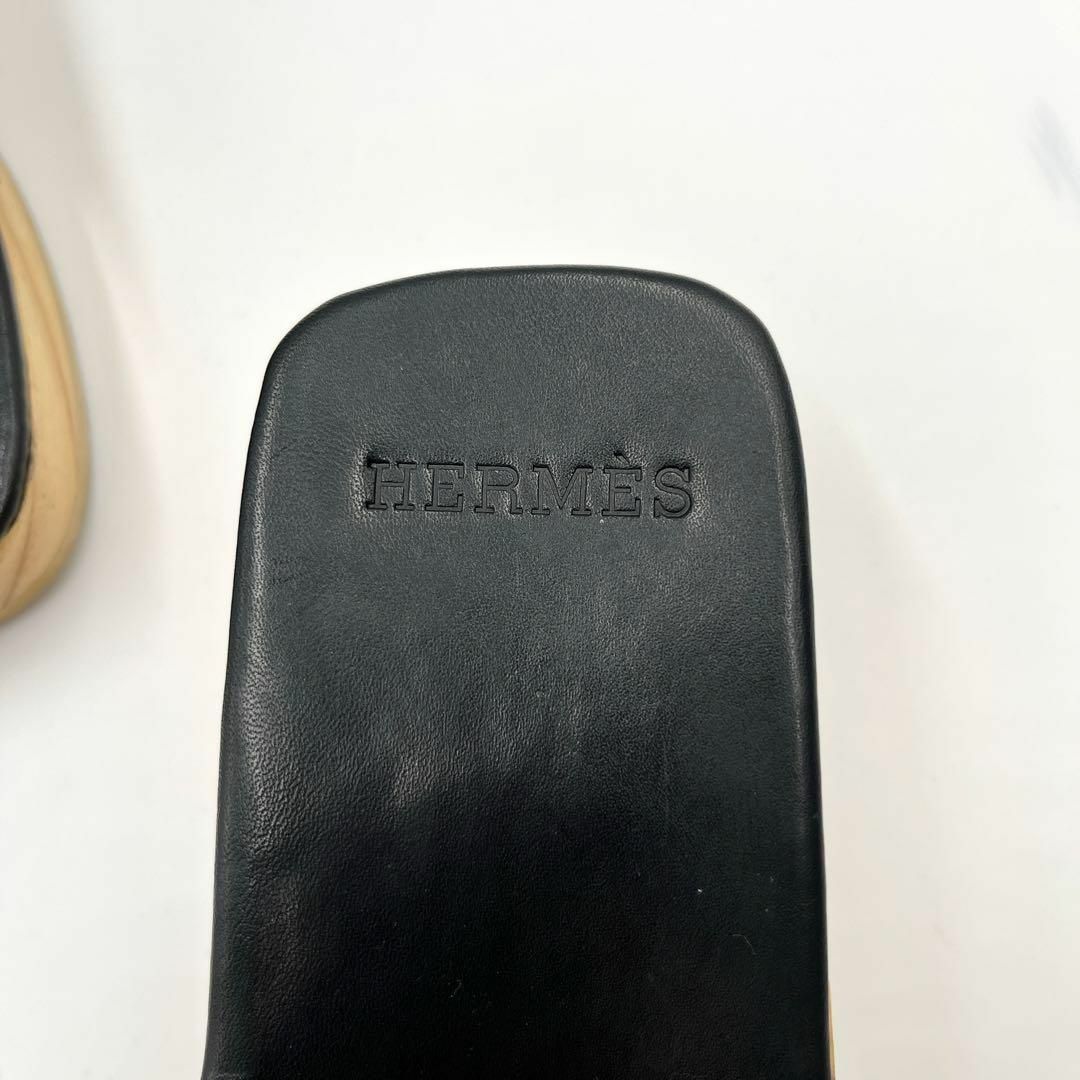 HERMES - ✨美品 鑑定済✨HERMES オラン ステッチ サンダル HERMES - ✨美品 鑑定済✨HERMES オラン ステッチ サンダル