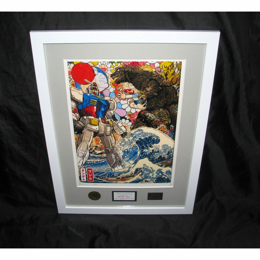 DEATH NYC BD32  額付き、サイン、保証書、 オフィシャルから
