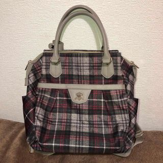 KINLOCH - 美品✨キンロックアンダーソン★タータンチェック☆キャッスルグレー2wayリュック