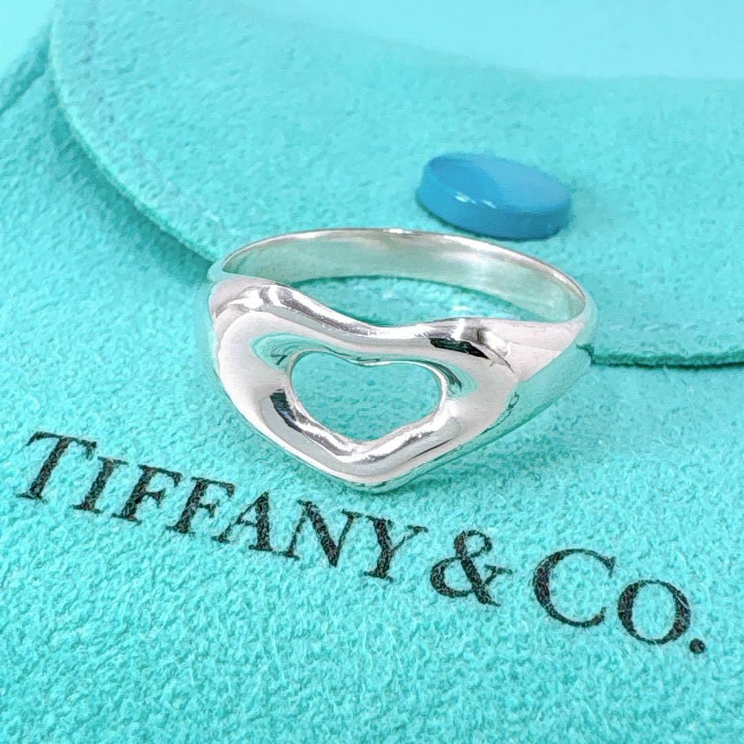 Tiffany & Co. - 極美品 オールドティファニー ハート リング 12 Tiffany & Co. - 極美品 オールドティファニー ハート リング 12
